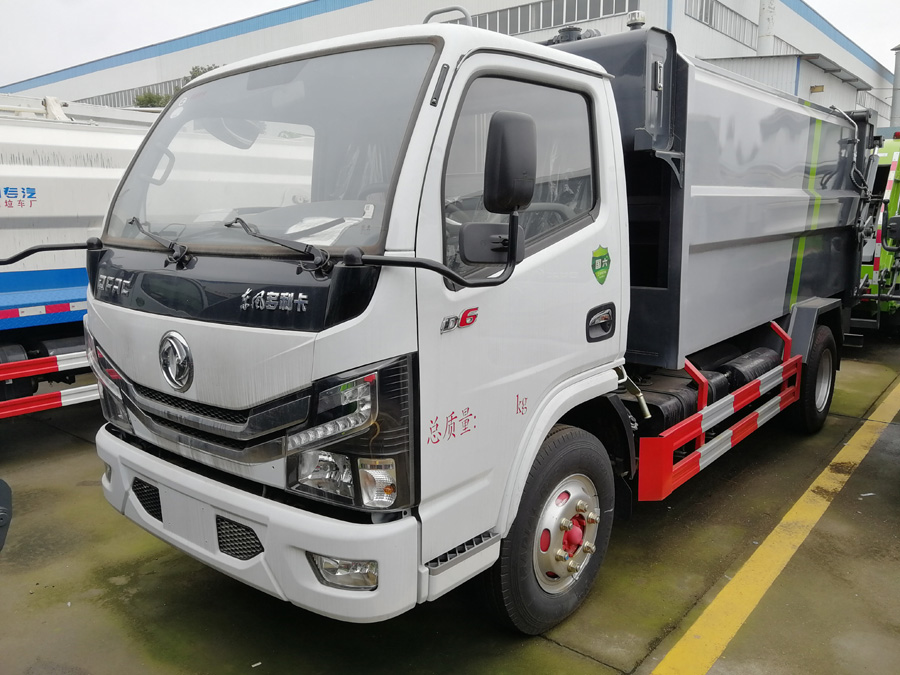 5方东风多利卡自装卸式垃圾车